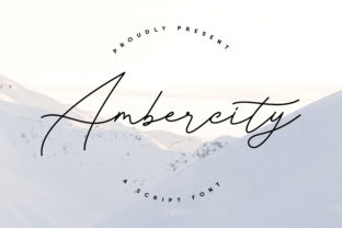 Ambercity: Elevate Your Campaigns with This Elegant Script Font