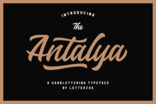 Antalya: A Premium Script Font for Editorial Design