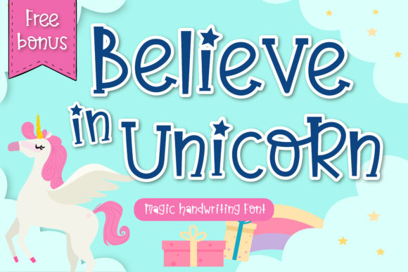 Believe in Unicorn: A Charming Font for Creative Campaigns