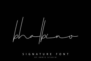 Bhalbino: A Script Font for Modern Campaigns