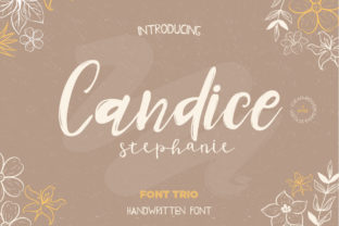 Candice Trio: A Charming Script Font for Elegant Branding