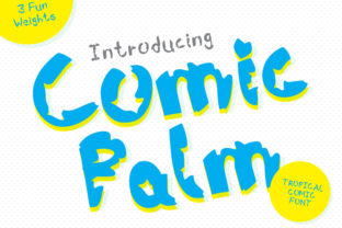 Comic Palm: A Tropical Script Font for Web Design