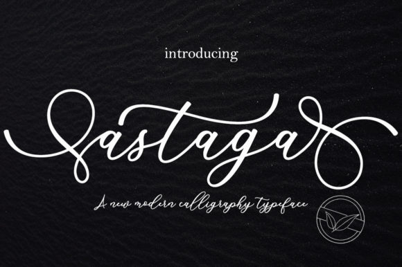 Discover Astaga: A Modern Script Font for Editorial Elegance