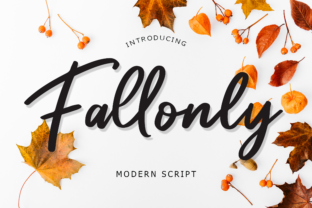 Discover Fallonly: A Playfully Modern Script Font