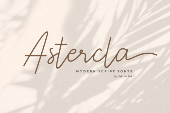 Discovering Astercla: A Modern Handwritten Font for Web Design