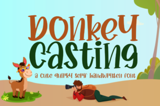 Donkey Casting: A Font for Elegant and Friendly Design