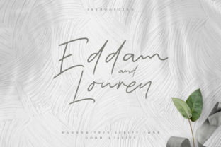 Eddam and Louren: A Font for Elegant Editorial Design