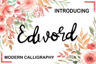 Edword: A Charming Script Font for Your Brand