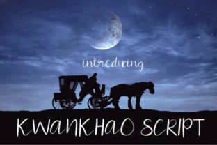 Elevate Your Brand with Kwankhao: A Magical Script Font