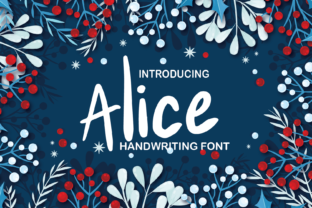 Enhance Your Brand with Alice: A Modern Handwritten Font