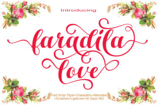 Enhance Your Brand with Faradila Love Font