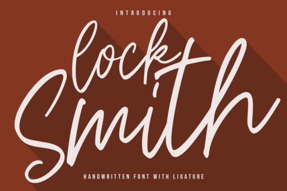 Enhance Your Brand with Locksmith: A Friendly Script Font