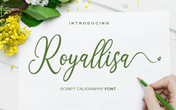 Enhance Your Brand with Royallisa, the Elegant Handwritten Font