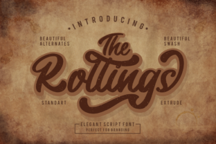 Enhance Your Brand with The Rollings Script Font