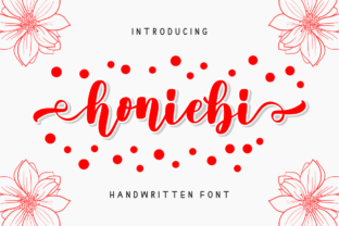 Enhance Your Web Design with Honiebi, a Modern Handwritten Font