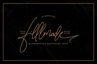 Fillmade: The Bold Script Font for Eye-Catching Designs