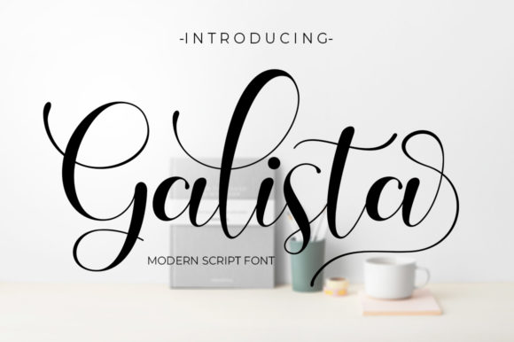 Galista: A Script Font for Stunning Web Design