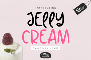Jelly Cream: A Playful Script Font for Editorial Design