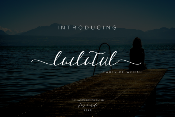 Lailatul: A Playful Script Font for Creative Branding