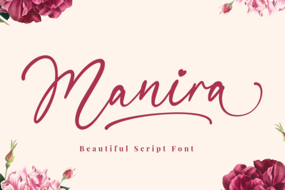 Manira: A Script Font for Elegant Web Design
