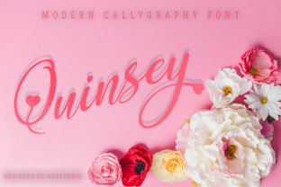 Quinsey: A Handwritten Font for Elegant Web Design
