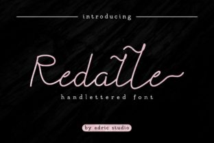 Redalle: The Elegant Script Font for Captivating Visuals