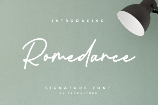 Transform Your Brand with Romedance: A Charming Script Font