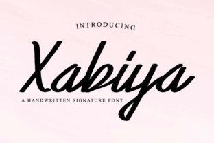 Transform Your Brand with Xabiya: A Dynamic Script Font